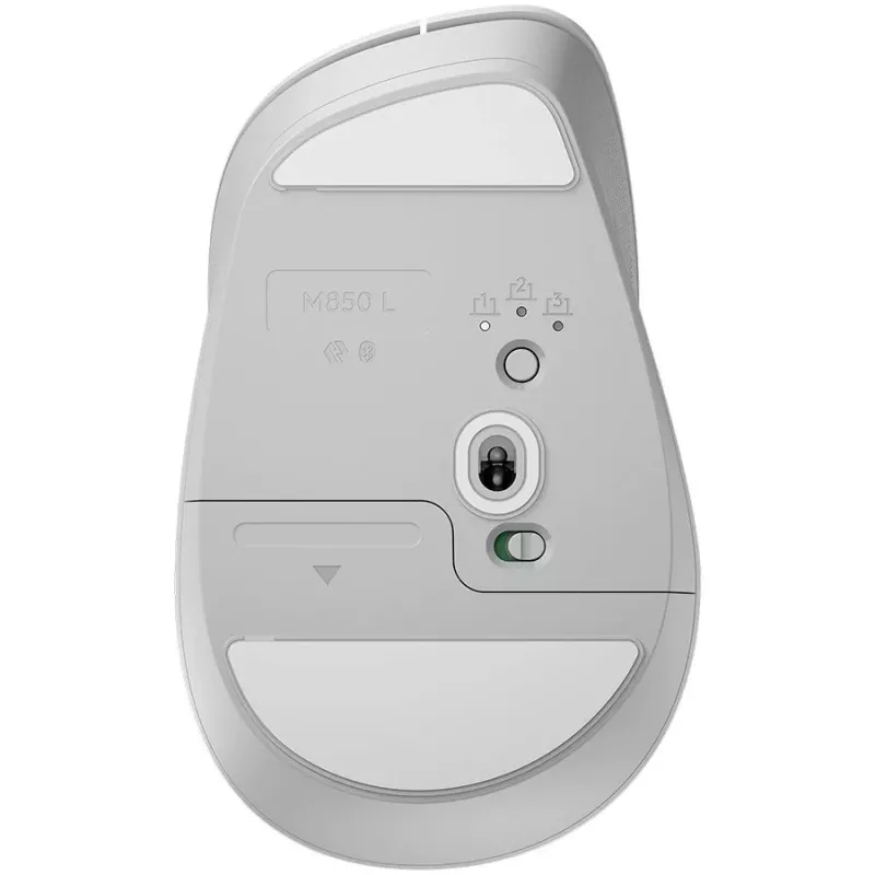 Logitech Signature Comfort Plus M850L belaidė pelė - Off-White - Bluetooth