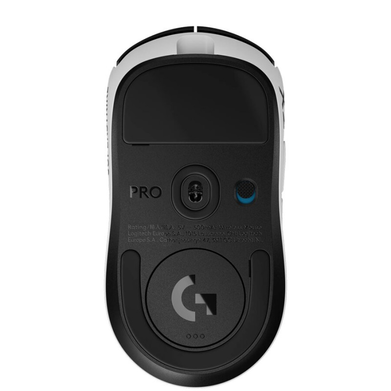 Logitech G PRO X2 SUPERSTRIKE Optical Wireless Gaming Mouse - Black/White