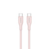 CANYON USB-C į USB-C laidas 60W 1m Silikoninis Pink Sand