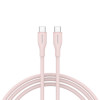 CANYON USB-C į USB-C laidas 60W 1m Silikoninis Pink Sand