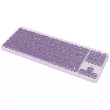 CANYON klaviatūra OnType 10 Low Profile EN Wired Violet