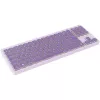 CANYON klaviatūra OnType 10 Low Profile EN Wired Violet