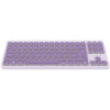 CANYON klaviatūra OnType 10 Low Profile EN Wired Violet