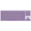 CANYON klaviatūra OnType 10 Low Profile EN Wired Violet