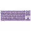 CANYON klaviatūra OnType 10 Low Profile EN Wired Violet