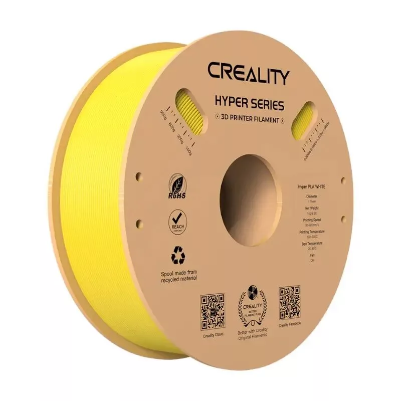 Creality Hyper PLA Filament 1,75 mm 1 kg Geltona