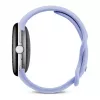 Google Pixel Watch 4 - 41 mm - Polished Silver Aluminium - Iris Active Band - Wear OS Smartwatch
