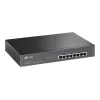 TP-Link TL-SG1008MP Nevaldomas Gigabit Ethernet PoE+ jungiklis (8 prievadai, 126W biudžetas, juoda spalva)