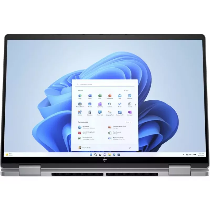 HP Envy x360 14-fc0775ng 2-in-1 nešiojamas kompiuteris, Intel Core Ultra 7 155U, 16 GB RAM, 1 TB SSD, 14.0 inch WUXGA jutiklinis ekranas, Windows 11 Home, Meteorite Grey