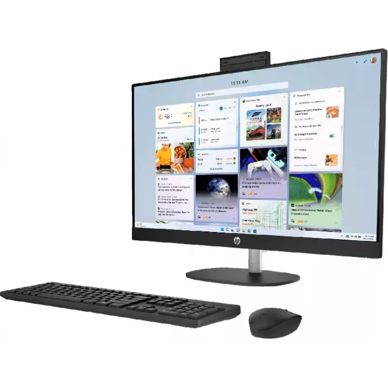 HP All-in-One 27-cr1003ne Intel Core Ultra 7 155U 32GB DDR5 RAM 512GB SSD 27 inch Full HD Touchscreen Windows 11 Home (atnaujinta prekė)