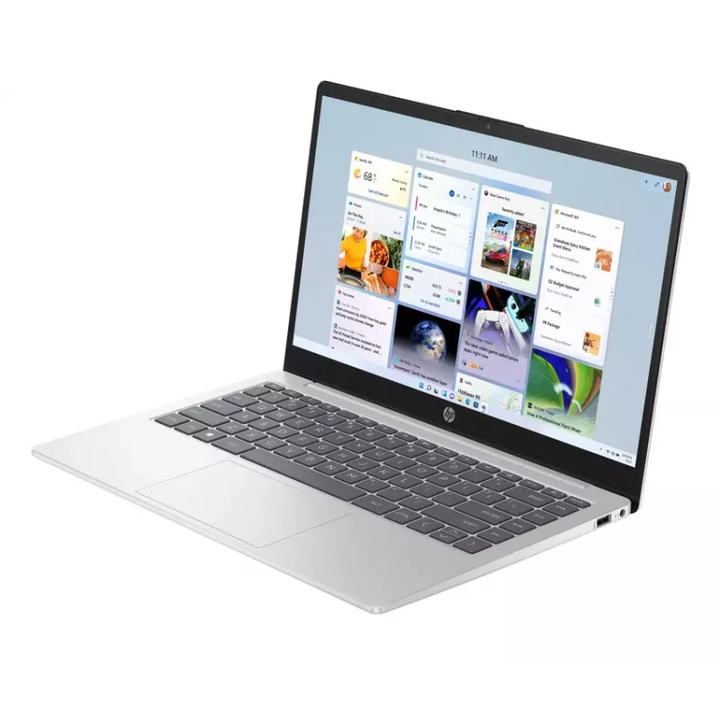 HP Laptop 14-em0021ne, AMD Ryzen 5 7520U, 8GB RAM, 256GB SSD, 14.0 inch FHD, Natural Silver, Windows 11 Home (atnaujinta prekė)
