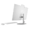 HP All-in-One NGAI 24-ct2001na stalinis kompiuteris, AMD Ryzen 5 8500G, 16 GB DDR5, 512 GB SSD, 23,8 inch FHD IPS, Windows 11 Home, Snow White