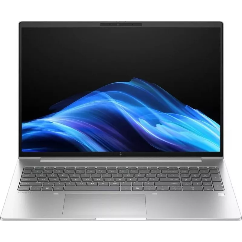 HP EliteBook 6 G1i 13 nešiojamas kompiuteris - Intel Core Ultra 5 225U, 16 GB RAM, 512 GB SSD, 13,3 inch WUXGA jutiklinis ekranas, sidabrinis