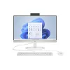 HP All-in-One 24-cr0046na stalinis kompiuteris, Intel Core i5-1334U, 8 GB RAM, 512 GB SSD, 23,8 colio Full HD IPS ekranas, Windows 11 Home, baltas