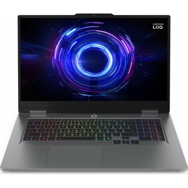 Lenovo LOQ 17IRX10 Gaming Laptop, Intel Core i5-13450HX, 16GB DDR5 RAM, 512GB SSD, 17.3 inch FHD IPS 144Hz, NVIDIA GeForce RTX 5050, Windows 11 Home, Black