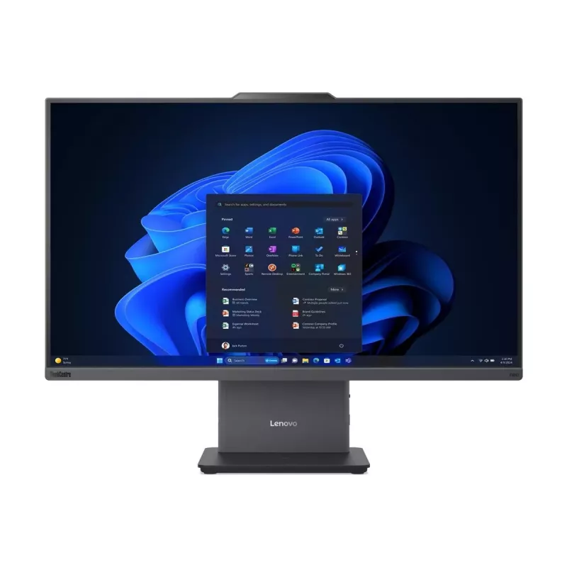 Lenovo ThinkCentre neo 50a Gen 6 23.8 inch FHD Touch All-in-One PC, Intel Core Ultra 5 226V, 16GB DDR5, 512GB NVMe SSD, Intel Arc Graphics 130V, Windows 11 Pro, English Keyboard, Luna Grey, 3-Year Warranty