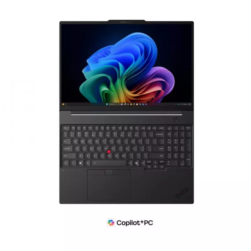 Lenovo ThinkPad T16 Gen 5 16 inch WUXGA nešiojamas kompiuteris, Intel Core Ultra 5 325U, 16GB DDR5, 512GB SSD, Intel Graphics, Windows 11 Pro, Šiaurietiška foninio apšvietimo klaviatūra, Juoda, Pirštų atspaudų skaitytuvas, 5G paruoštas, 3 metų garantija