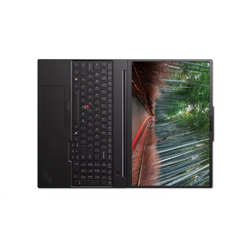 Lenovo ThinkPad P16s G5 Intel Mobile Workstation - 16 colių IPS jutiklinis ekranas WUXGA Anti-glare - Intel Core Ultra 7 356H - 64 GB LPCAMM2 LPDDR5X - 1 TB NVMe PCIe SSD - NVIDIA RTX PRO 1000 Blackwell 8 GB GDDR7 - Windows 11 Pro - Juoda