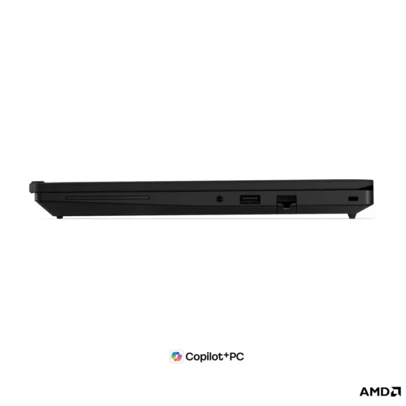 Lenovo ThinkPad T14 G7 AMD nešiojamas kompiuteris - 14 colių WUXGA IPS Anti-glare - AMD Ryzen AI 5 PRO - 16 GB DDR5 - 512 GB SSD - AMD Radeon 840M Graphics - Windows 11 Pro - Wi-Fi 7 - Bluetooth 5.4 - Juoda