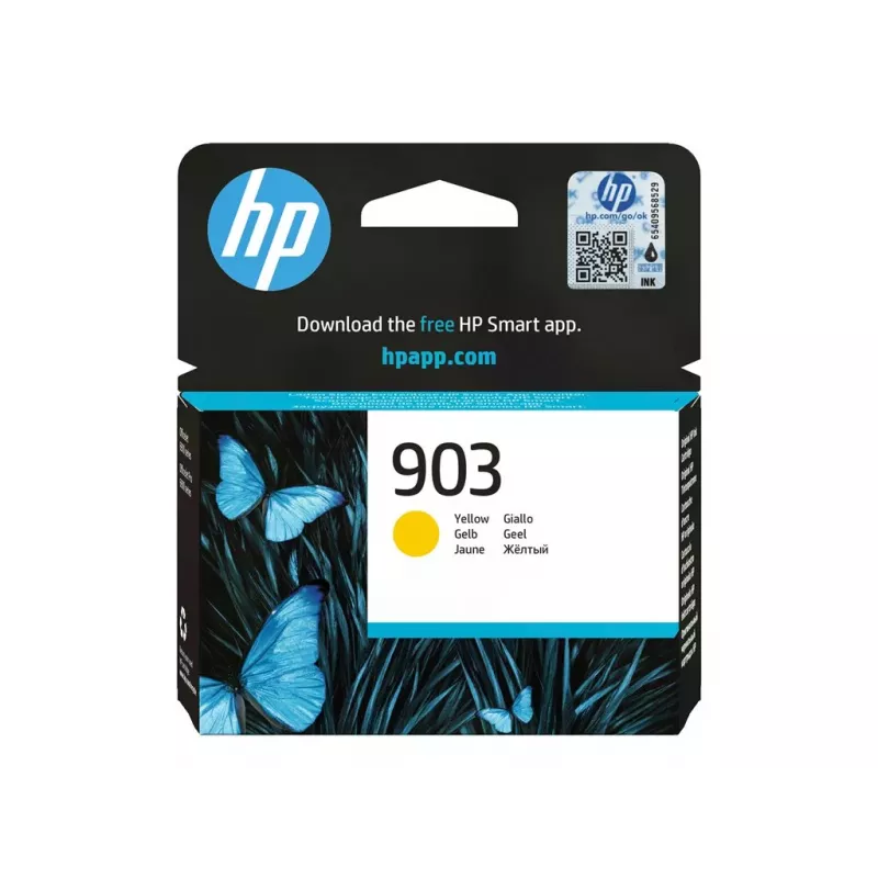 HP 903 Geltona Originali Rašalo Kasetė