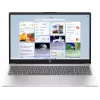 HP Laptop 15-fd0325ne, Intel Core Ultra 5 120U, 24GB RAM, 512GB SSD, 15.6 inch Full HD, Windows 11 Home, sidabrinis