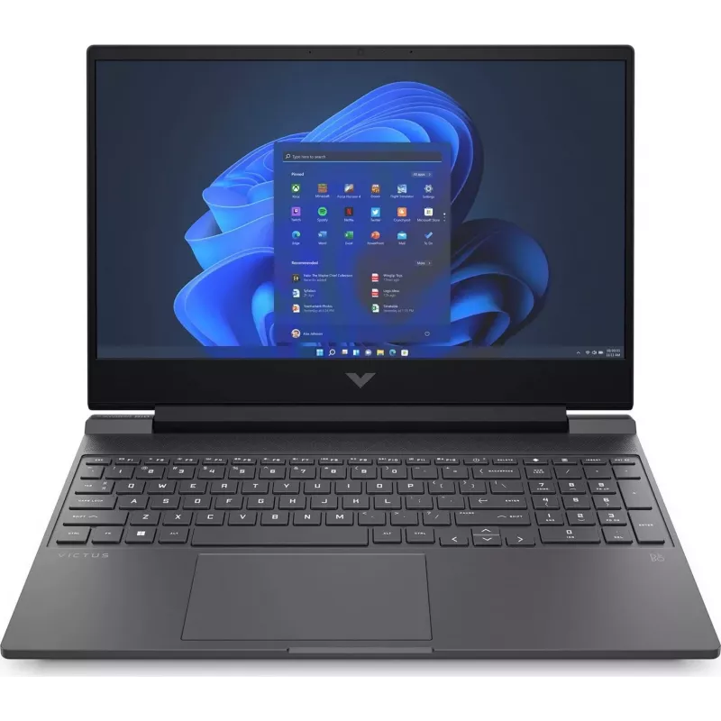 HP Victus 15-fa2141ng 15.6 inch FHD IPS 144Hz žaidimų nešiojamas kompiuteris, Intel Core i5-13420H, 16GB RAM, 512GB SSD, NVIDIA GeForce RTX 3050, Windows 11 Home, Mica Silver