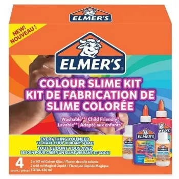 ELMER'S Elmers Spalvingas „Pasidaryk pats“ gleivių rinkinys Opaque