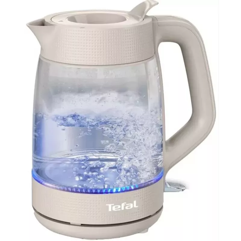 Tefal Morning Glass Kettle KO2G0BE0 1.7L 2200W Transparent/Black