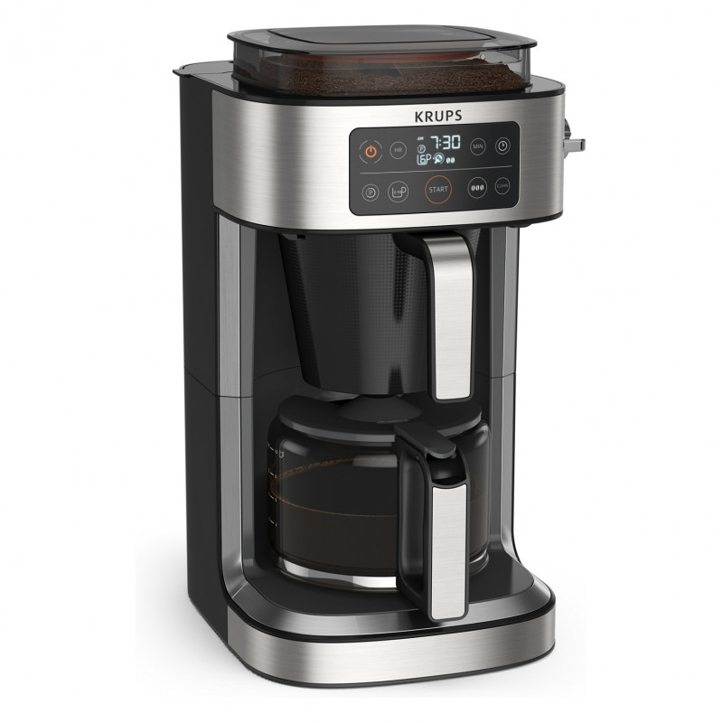 KRUPS KM760D Aroma Filter Coffee Machine Black 2-10 Cups