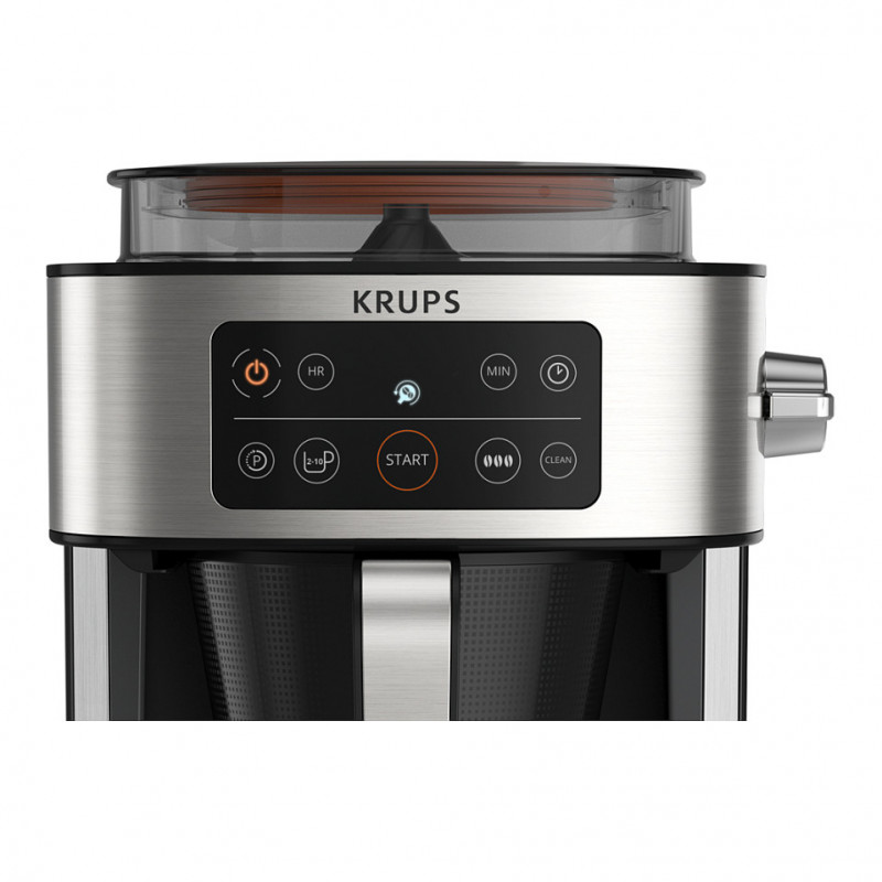 KRUPS KM760D Aroma Filter Coffee Machine Black 2-10 Cups