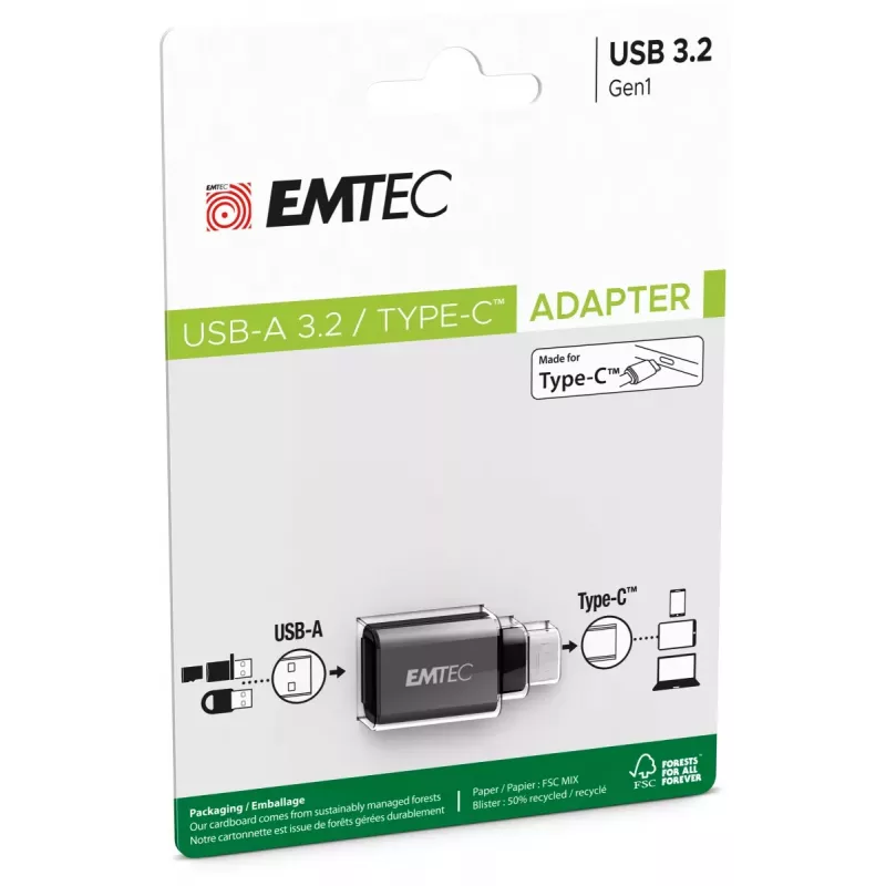 Emtec adapteris USB 3.1 į USB-C