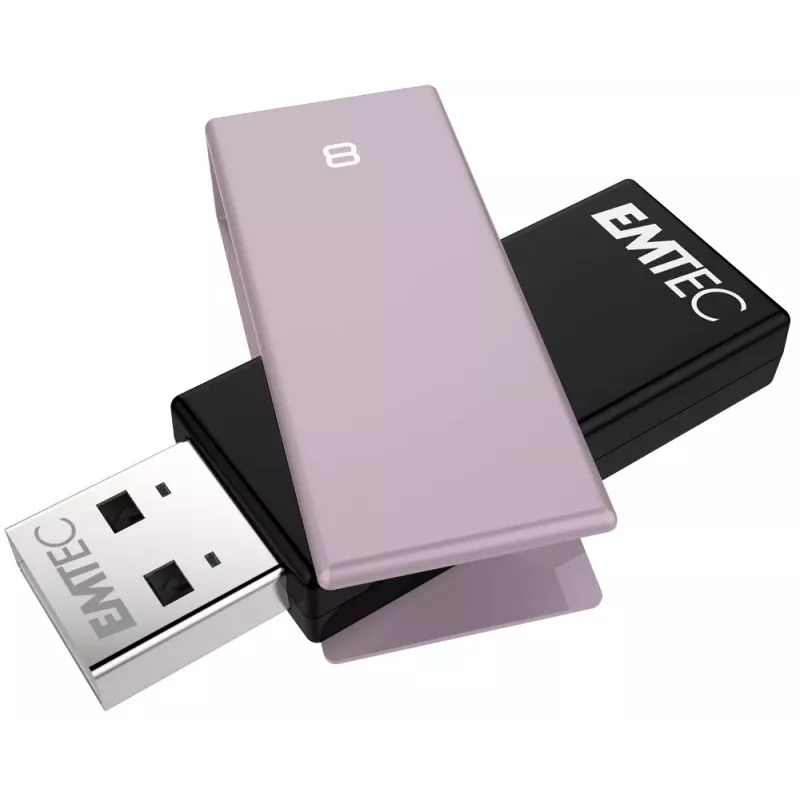 Emtec USB 2.0 C350 8GB Brick Purple USB Flash Drive
