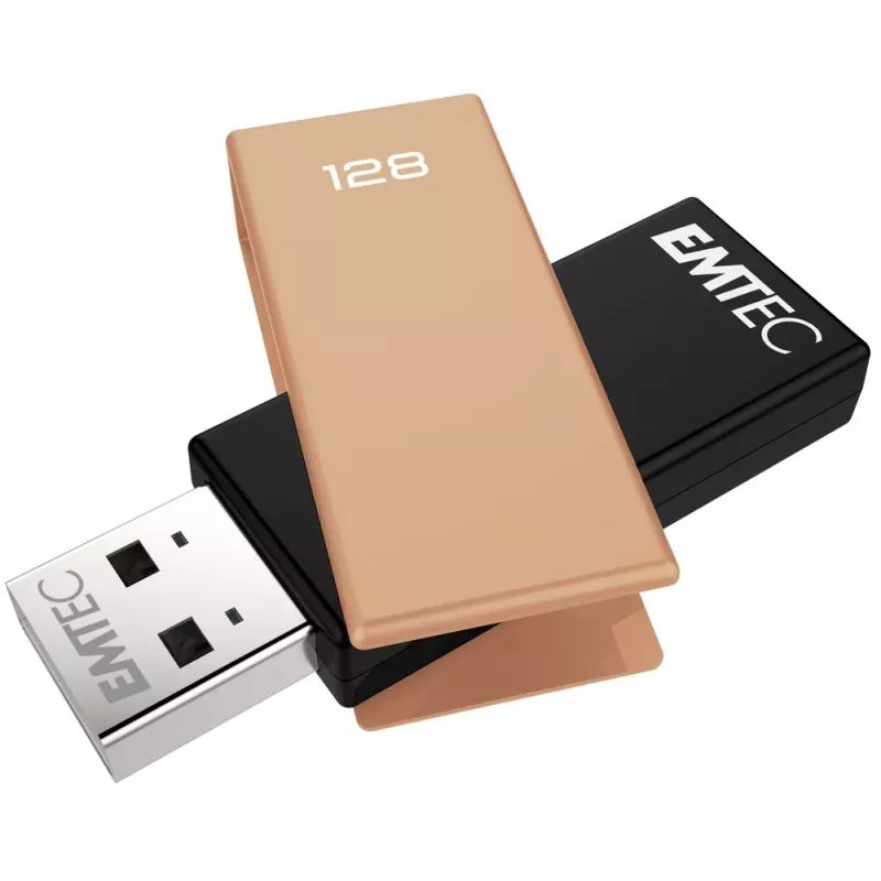 Emtec USB 2.0 C350 128GB Brick Orange USB Flash Drive