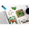 Emtec USB 2.0 C350 128GB Brick Orange USB Flash Drive