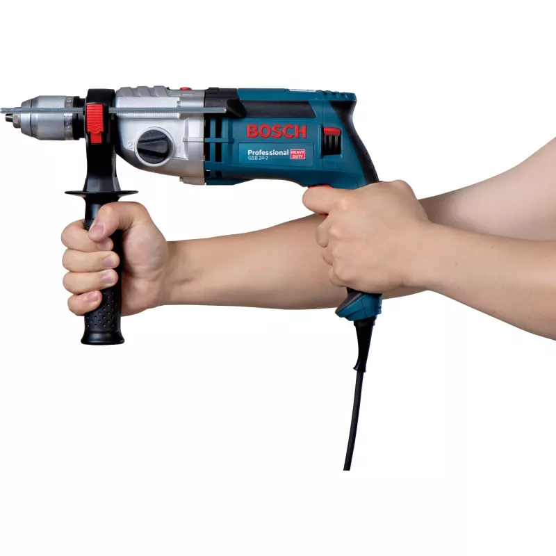 Bosch GSB 24-2 Professional laidas su smūgio funkcija