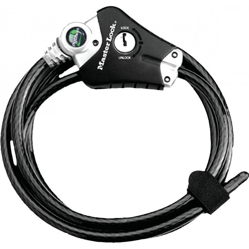 Master Lock Python reguliuojamas fiksavimo kabelis 10mm 8428EURDPRO