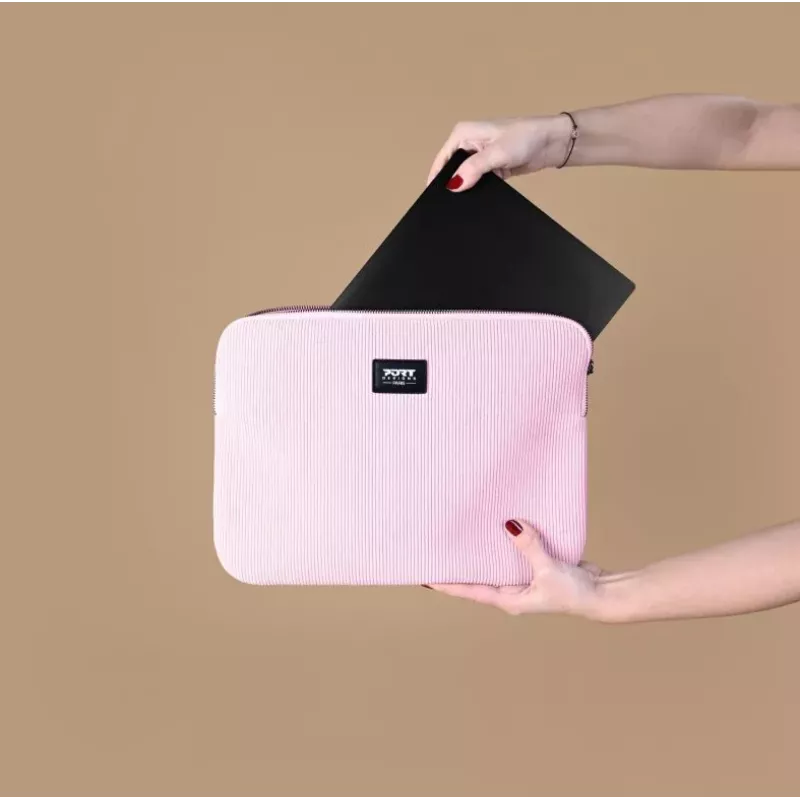 PORT DESIGNS Milano II Eco Sleeve 13/14 Blush Pink
