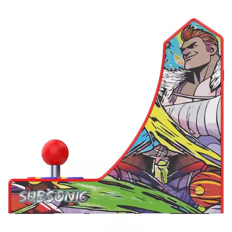 Subsonic Retro Arcade Arcade Stick / Fight Stick, skirta PC, PS3, PS4, Nintendo Switch, Xbox One, Xbox Series X/S, USB-A, 2,5 m laidas, juoda/raudona