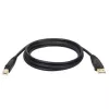 Tripp Lite U022-015 USB 2.0 Hi-Speed A/B įrenginių kabelis, ekranuotas, kištukas/kištukas, 15 ft (4,57 m), juodas