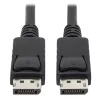 EATON Tripp Lite Series DisplayPort kabelis su fiksavimo jungtimis, 4K 60 Hz (M/M), juodas, 10 ft (3,05 m)