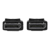 EATON Tripp Lite Series DisplayPort kabelis su fiksavimo jungtimis, 4K 60 Hz (M/M), juodas, 10 ft (3,05 m)
