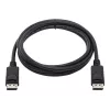 Tripp Lite Series DisplayPort kabelis su fiksuojančiomis jungtimis, 4K 60 Hz (M/M), juodas, 6 ft