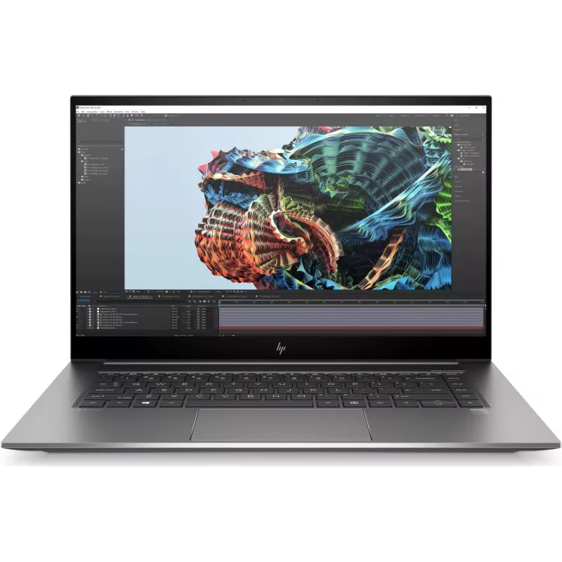 HP ZBook Studio G8 nešiojamas kompiuteris, Intel Core i7-11800H, 32 GB RAM, 1 TB SSD, 15.6 inch Full HD, NVIDIA RTX A2000, Windows 10 Pro, Dark Ash Silver