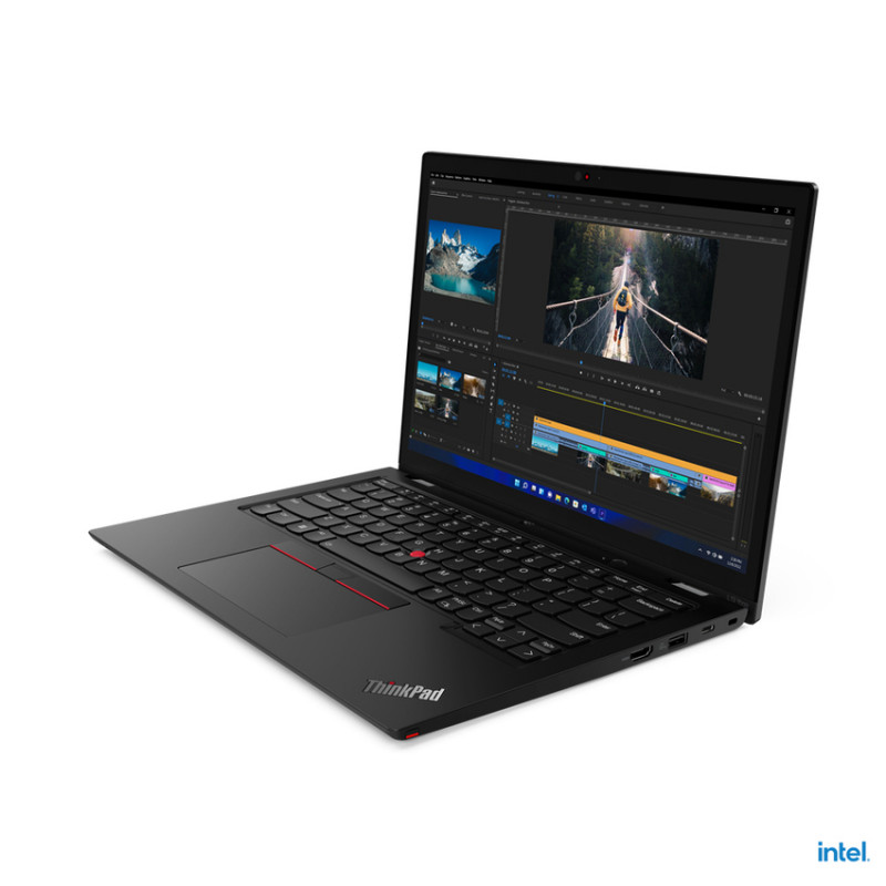 Lenovo ThinkPad L13 Yoga G3 2-in-1 nešiojamas kompiuteris, 13,3 inch WUXGA jutiklinis ekranas, AMD Ryzen 5 PRO 5675U, 8 GB RAM, 256 GB SSD, Windows 11 Pro, Thunder Black