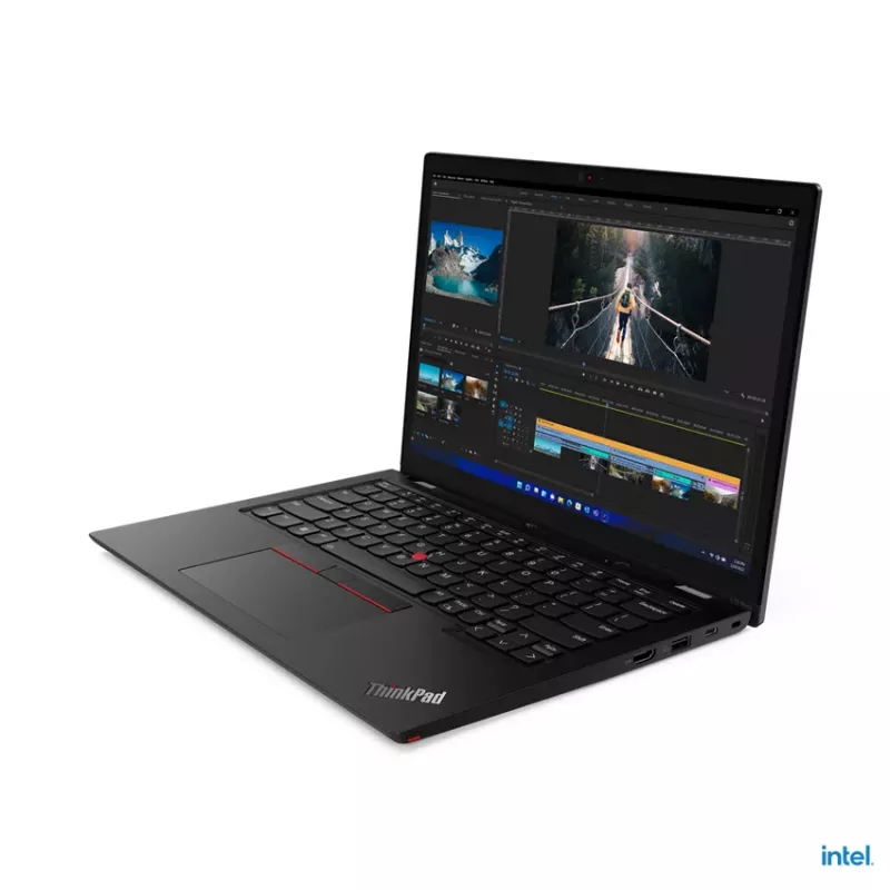 Lenovo ThinkPad L13 Yoga G3 2-in-1 nešiojamas kompiuteris, 13,3 inch WUXGA jutiklinis ekranas, AMD Ryzen 5 PRO 5675U, 8 GB RAM, 256 GB SSD, Windows 11 Pro, Thunder Black