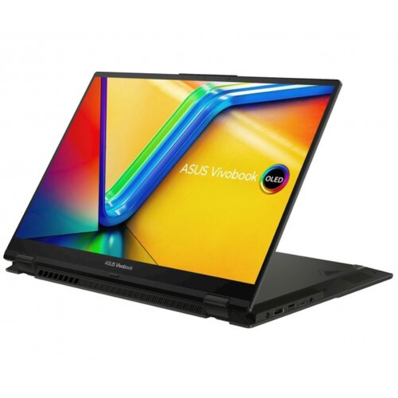 ASUS Vivobook S 16 Flip TN3604YA nešiojamas kompiuteris - AMD Ryzen 7 7730U, 16GB RAM, 512GB SSD, 16 inch WUXGA jutiklinis ekranas, Windows 11 Home, Cool Silver