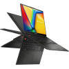 ASUS Vivobook S 16 Flip TN3604YA nešiojamas kompiuteris - AMD Ryzen 7 7730U, 16GB RAM, 512GB SSD, 16 inch WUXGA jutiklinis ekranas, Windows 11 Home, Cool Silver