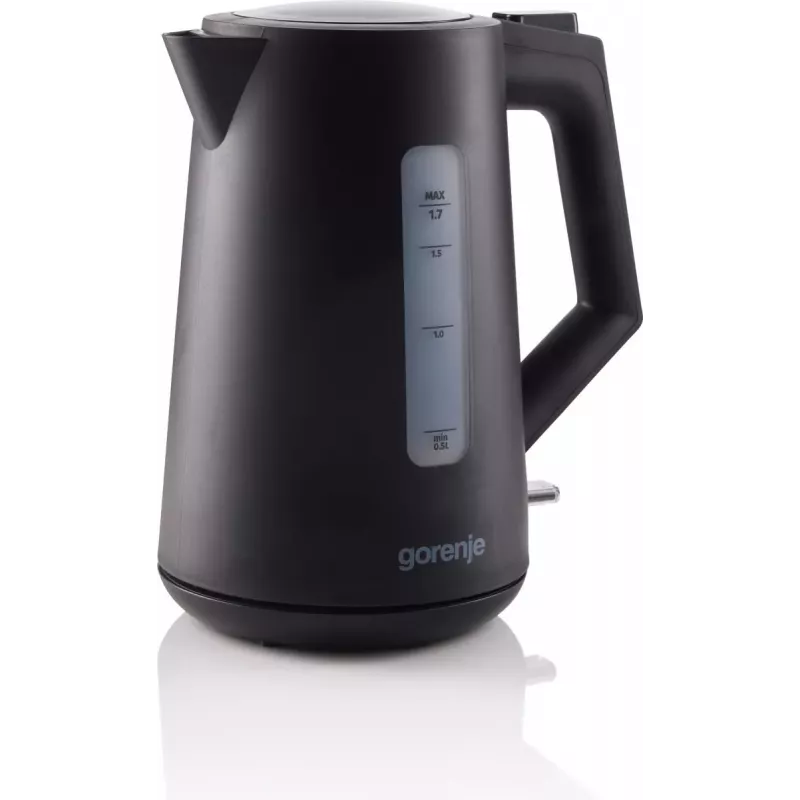 Gorenje K17OPB Elektrinis virdulys 2200 W 1,7 L Plastikinis Juodas 360° Sukamasis Pagrindas