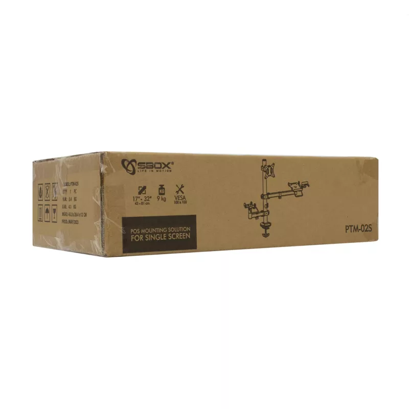 SBOX PTM-02S Universalus POS terminalo / POS spausdintuvo / monitoriaus laikiklis