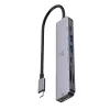 SBOX H-999 7-in-1 USB-C Hub Space Gray